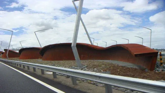 COR-TEN steel cladding panels